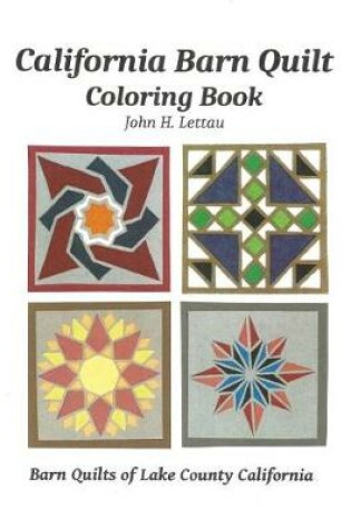 Cover of California Barn Quilt Coloring Book
