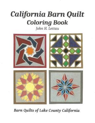 Book cover for California Barn Quilt Coloring Book