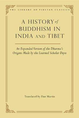 Book cover for A History of Buddhism in India and Tibet