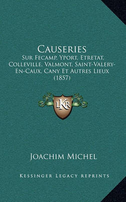 Book cover for Causeries