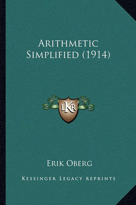 Book cover for Arithmetic Simplified (1914)