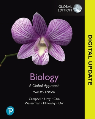 Book cover for Mastering Biology with Pearson eText for Biology: A Global Approach (Digital Update), Global Edition