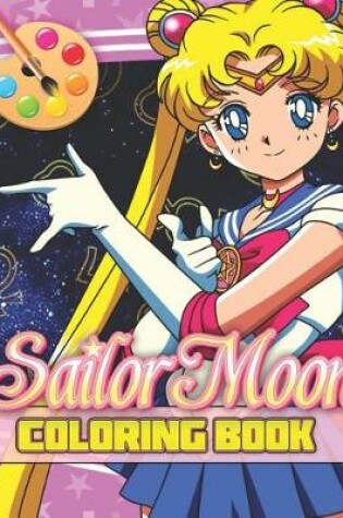 Cover of Sailor Moon Coloring Book