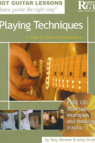Cover of Rgt Guitar Lessons Playing Techniques