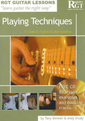 Book cover for Rgt Guitar Lessons Playing Techniques