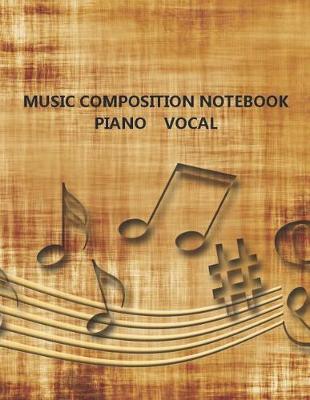 Book cover for Music Composition Notebook