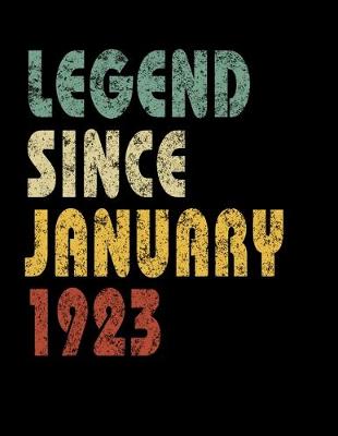 Book cover for Legend Since January 1923