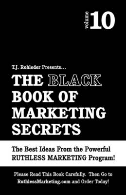 Book cover for The Black Book of Marketing Secrets, Vol. 10