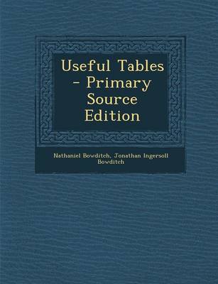 Book cover for Useful Tables