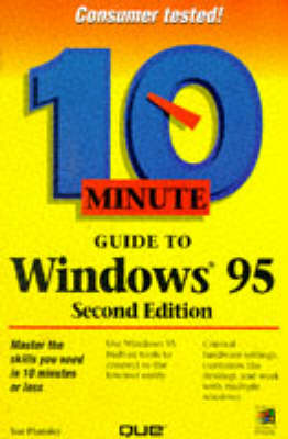 Book cover for 10 Minute Guide to Windows 95