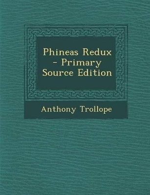 Book cover for Phineas Redux - Primary Source Edition