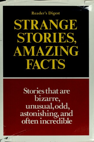 Cover of Strange Stories Amaz