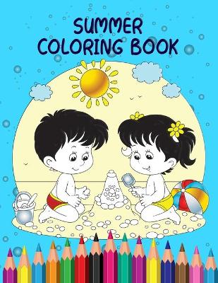 Book cover for Summer Coloring Book