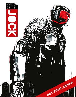 Book cover for The Art of Judge Dredd by Jock