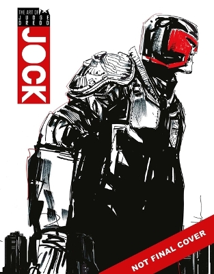 Book cover for The Art of Judge Dredd by Jock