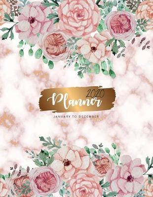 Book cover for 2020 Planner January to December