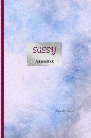 Cover of Sassy Address Book- Mist