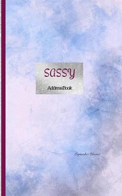 Cover of Sassy Address Book- Mist