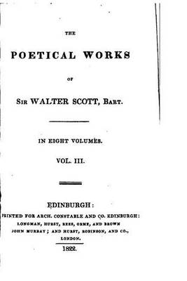 Book cover for The poetical works of Sir Walter Scott - Vol. III