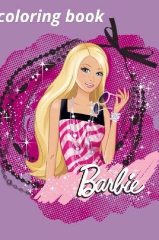 Cover of barbie coloring book