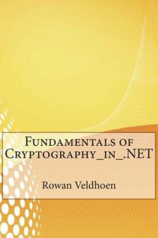 Cover of Fundamentals of Cryptography_in_.Net