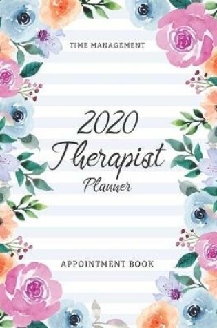 Cover of Therapist Appointment Book 2020