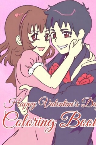 Cover of Happy Valentine's Day Coloring Book