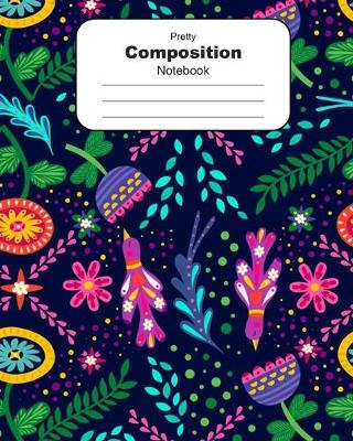 Book cover for Pretty Composition Notebook