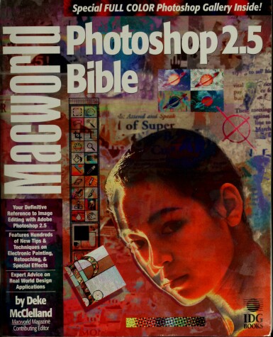 Book cover for "Macworld" Photoshop 2.5 Bible