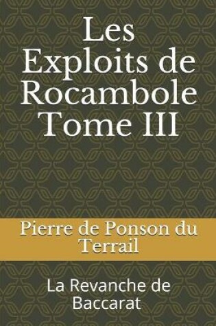 Cover of Les Exploits de Rocambole Tome III