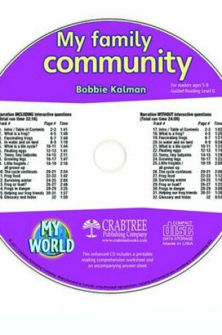 Cover of My Family Community - CD Only