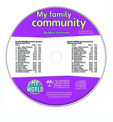 Book cover for My Family Community - CD Only