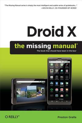 Book cover for Droid X: The Missing Manual