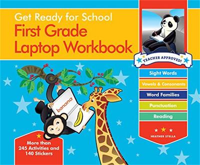 Cover of Get Ready For School First Grade Laptop Workbook