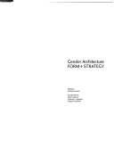 Book cover for Gensler Architecture