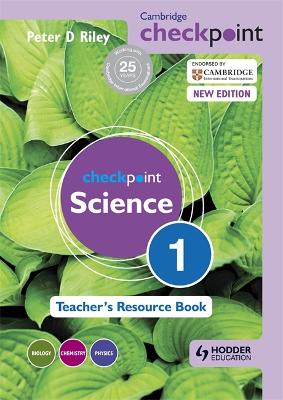 Book cover for Cambridge Checkpoint Science Teacher's Resource Book 1