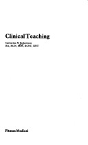 Book cover for Clinical Teaching