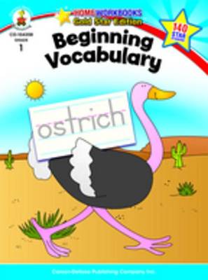 Book cover for Beginning Vocabulary, Grade 1