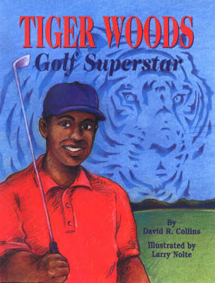 Book cover for Tiger Woods, Golf Superstar