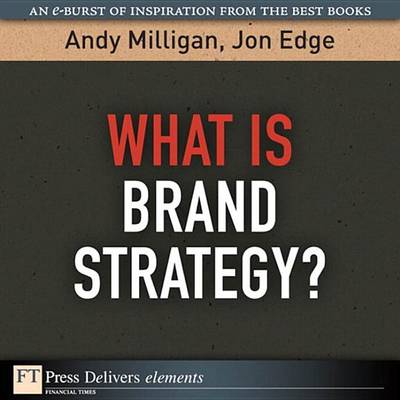 Book cover for What Is Brand Strategy?