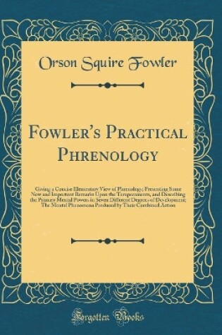 Cover of Fowler's Practical Phrenology