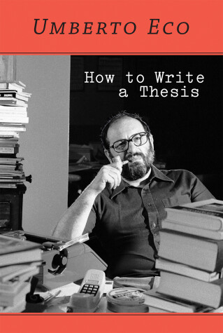 Book cover for How to Write a Thesis