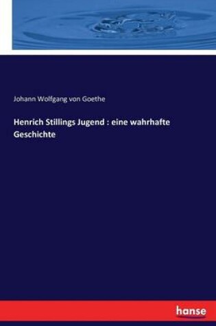 Cover of Henrich Stillings Jugend