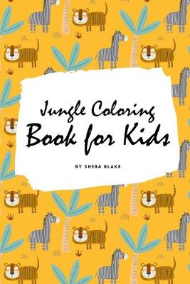 Book cover for Jungle Coloring Book for Kids (Small Softcover Coloring Book for Children)