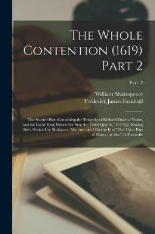 Cover of The Whole Contention (1619) Part 2