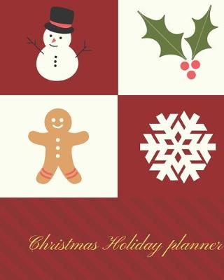 Book cover for Christmas Holiday planner