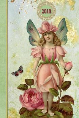 Book cover for 2018 Diary Fairy Rose Design