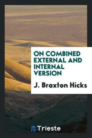 Cover of On Combined External and Internal Version