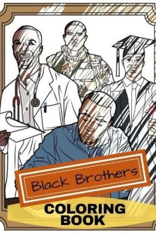 Cover of Black Brothers Coloring Book