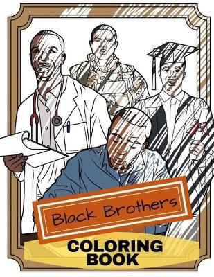 Book cover for Black Brothers Coloring Book